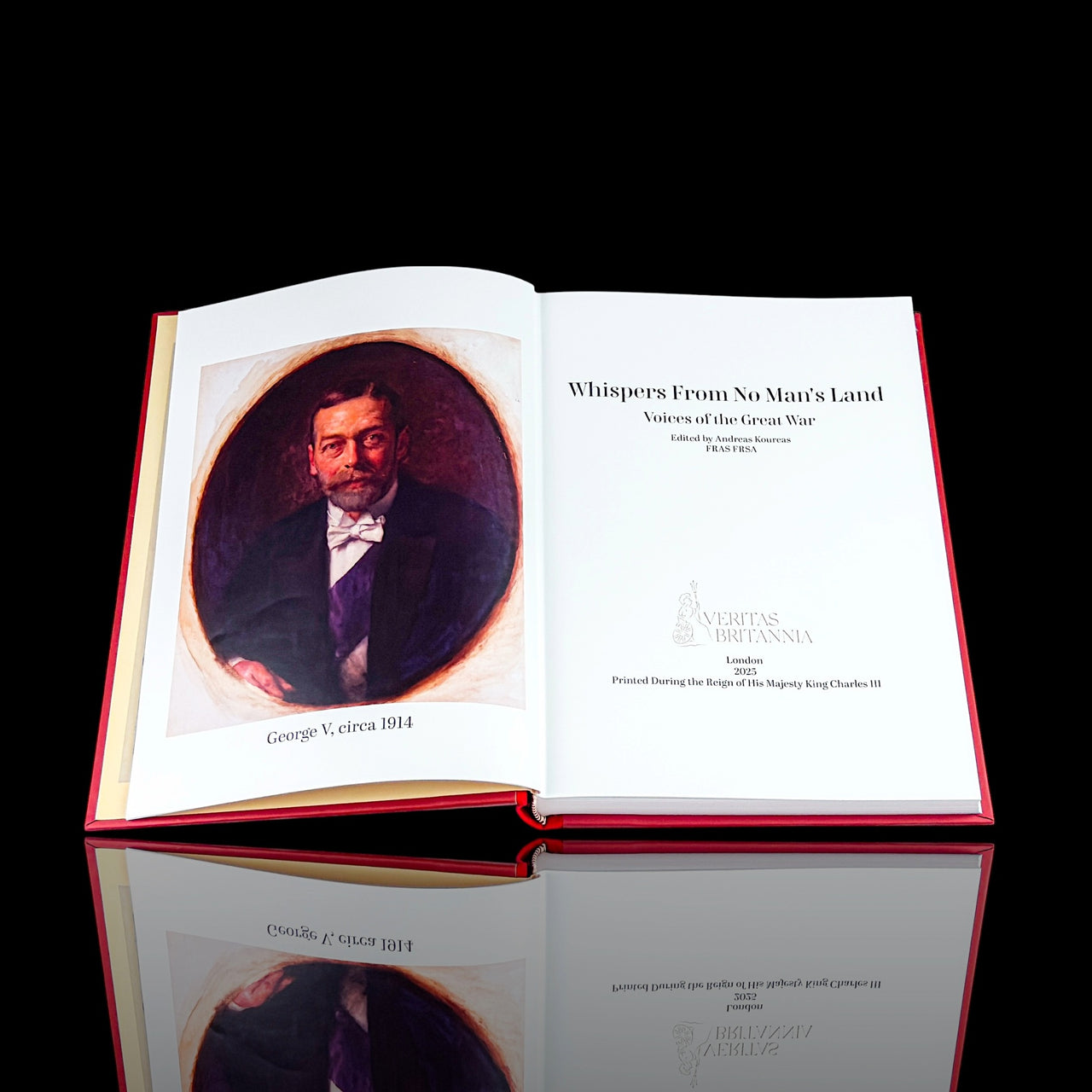 Whispers From No Man's Land. Limited Edition Poetry Anthology of Great War Poets.